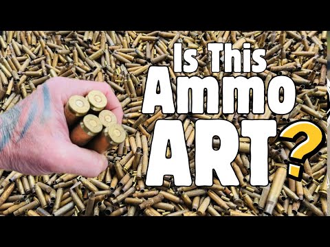 Bulk Bullet Casing Casting -Kilned Statue Casting - ASMR Metal Melting - BigStackD Copper Brass Zinc