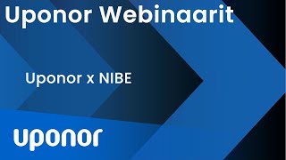 WEBINAARI - Uponor x Nibe