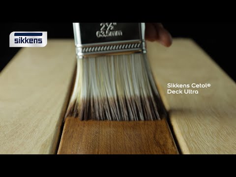 Transformation with Sikkens Cetol® Deck Ultra | Colour Merbau on Blackbutt Timber