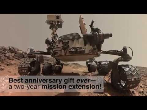 Curiosity Rover Report (August 5, 2016): Four Years on Mars