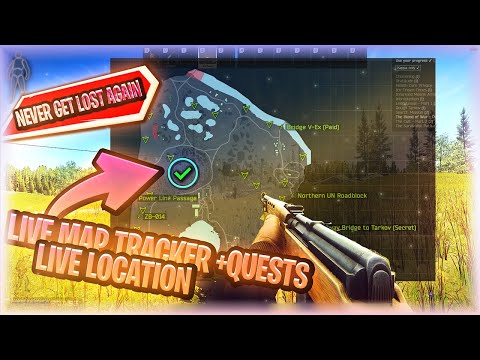 Tarkov's *LIVE* Map Tracker + Quest Tracker! | Escape From Tarkov *UPDATED*