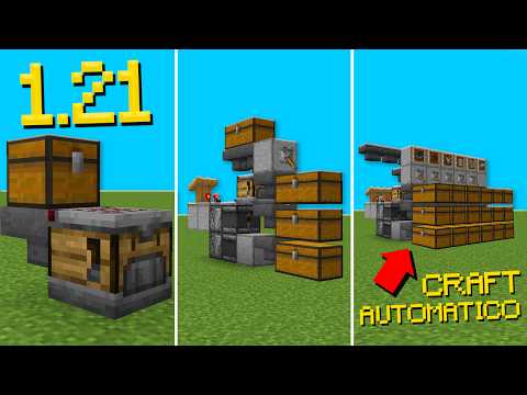MINECRAFT 1.21 - EVERYTHING ABOUT AUTOCRAFTER AND HOW TO AUTOMATE IT!