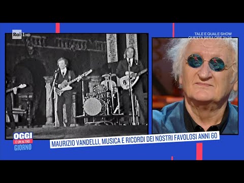 Maurizio Vandelli, musica e ricordi dei favolosi anni 60 - Oggi è un altro giorno 17/09/2021