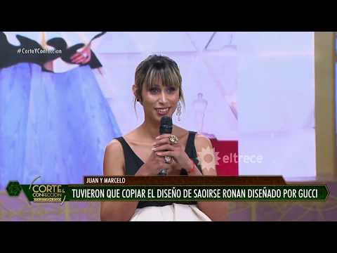 Juan Santi and Marcelo Zanek performed Saoirse Ronan's dress very well.