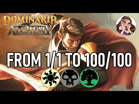 EVERY CARD PLAYED BUFFS MY CREATURES PERMANENTLY | Abzan Midrange | MTG Alechemy