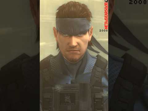 Solid Snake MG to MGS4 (1987-2008) Evolution - Metal Gear Solid