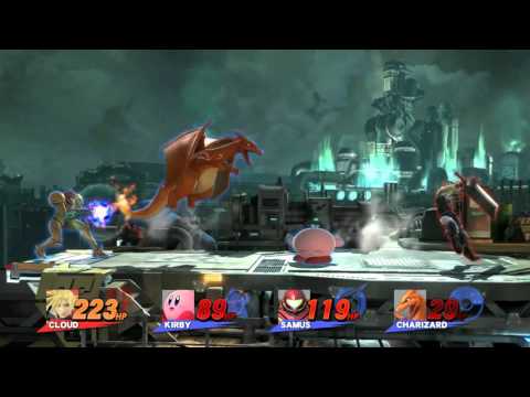 SSB4 - Cloud's First Smash Fight
