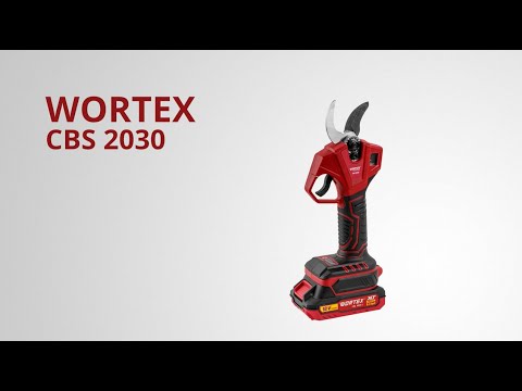 фото аккумуляторный секатор wortex (вортекс) cbs 2030, бесщеточный, 18 в, ветки до 28 мм. 3 ступени регул 0