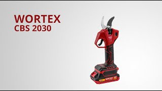 Cordless pruner (case ALL1 SET) CBS 2030 WORTEX