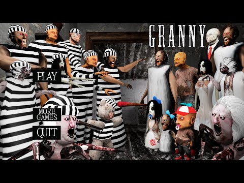 Prisoners Bosses vs All Bosses - Granny Animation Full Gameplay