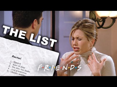 Rachel's Thoughts About the List | Friends