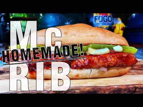 Copycat McDonald's McRib | CptnRon Recipe