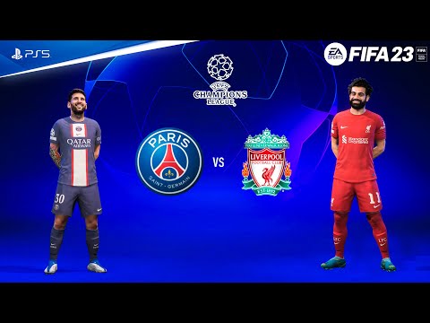 FIFA 23 - PSG vs Liverpool - UEFA Champions League Final | PS5™ Gameplay [4K60]