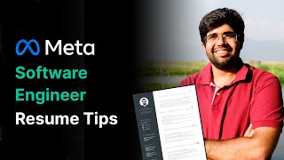 Meta / Facebook Software Engineering (SWE) Resume tips from Technical 
