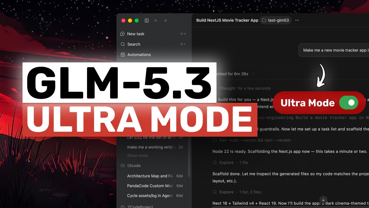 GLM-5.3 + Z-Code (New Free Tier & BEST WAYS): This is the CHEAPEST GOOD CODER RIGHT NOW!