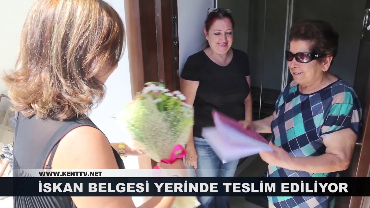 İskan Belgesi Yerinde Teslim Ediliyor...