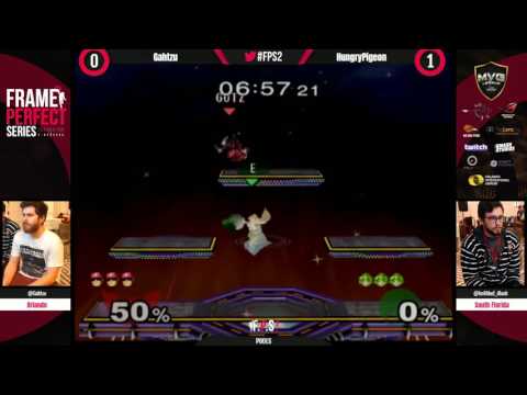 FPS 2 Melee - Gahtzu (Falcon) vs Hungrypigeon (Peach) - Pools