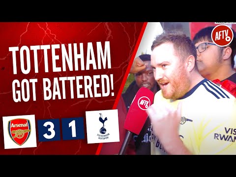 Arsenal 3-1 Tottenham | Tottenham Got Battered! (Dan Potts)