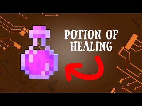 Minecraft How to Make a Healing Potion! 1.17.1 Tutorial