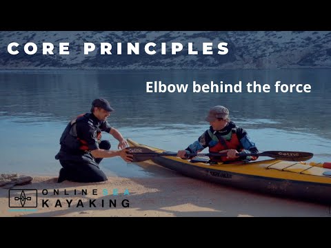 Online Sea Kayaking - Elbow behind the force