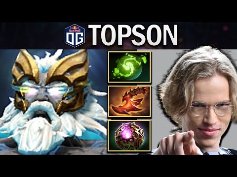 Zeus Dota 2 Gameplay OG.Topson with 22 Kills with 925 XPM - Road to TI12
