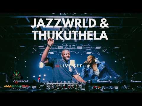 JAZZWRLD & THUKUTHELA | Live 3 Step Set | Washington DC | AmapianoDMV