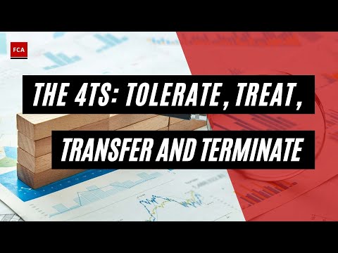 The 4Ts in Action: How to Tolerate, Treat, Transfer, and Terminate Risks