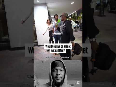 would you live on a planet with only the same gender?