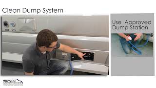 Midwest Automotive Design - How To Operate the Clean Dump Waste Water System