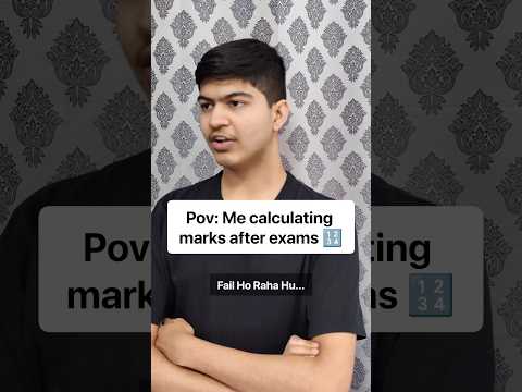 Calculating marks after exams