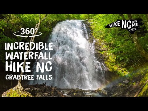 360 VR Crabtree Falls Virtual Hike NC