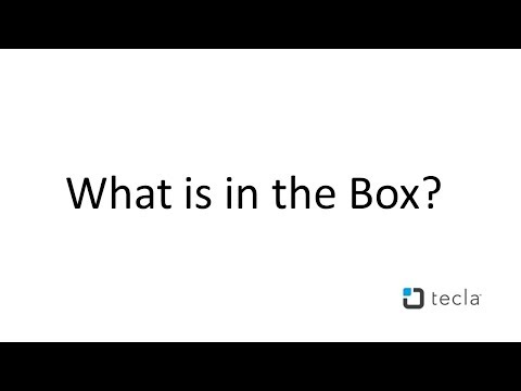 What is in the tecla-e Box?