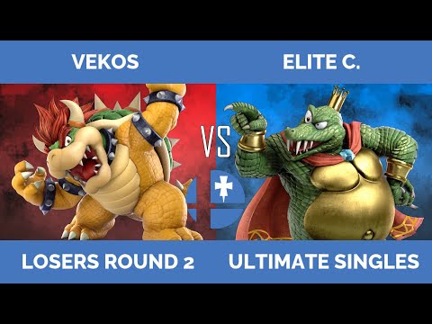 RogaSmash 208: SSBU Losers R2 - Vekos (Bowser) vs Elite C. (K Rool)