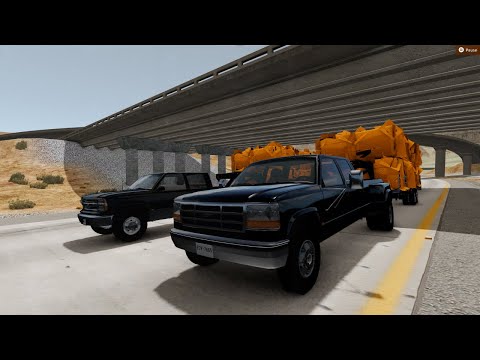 454 Chevy vs 460 Ford Tow Test and Drag Race (Fan Request)