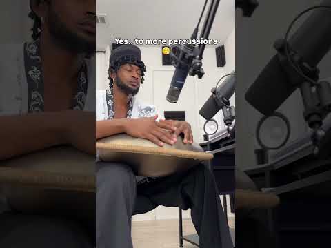 Picked up on impulse, now I can’t put them down #afrobeats #handpan #violin