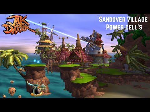 Jak and Daxter: The Precursor Legacy - Sandover Village, Power Cell Walkthrough.