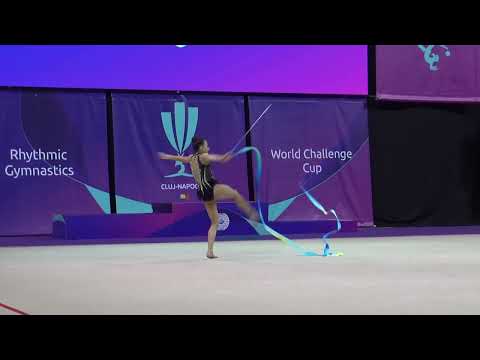 ARTIC Tamara CRO RIBBON FIG Rhythmic Gymnastics World Challenge Cup CLUJ NAPOCA
