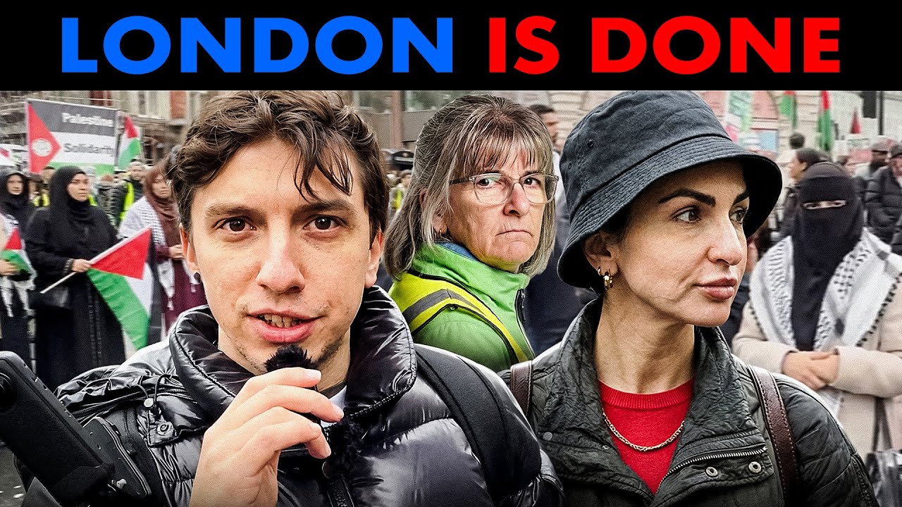 I Exposed Paid Protestors in London