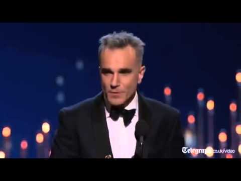 Oscars 2013 Daniel Day Lewis wins best actor award Acceptance speech