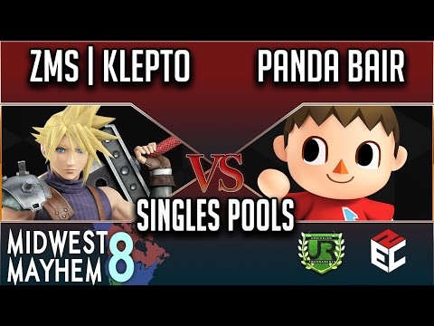 Midwest Mayhem 8 SINGLES POOLS - ZMS | Klepto (Cloud) vs Panda Bair (Villager)