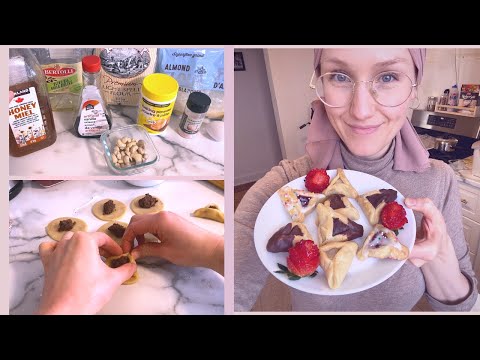 Healthy Hamantaschen Recipe | How I Made Parve, Sugar-Free Hamantaschen using Cashews