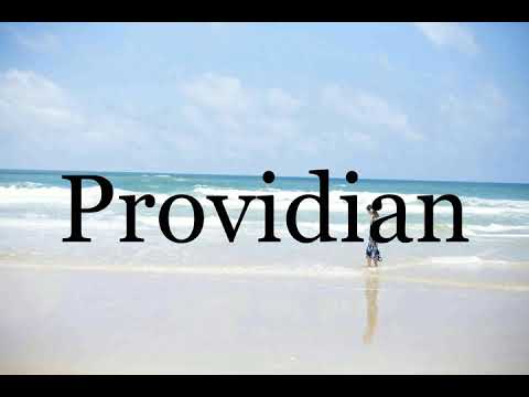 How To Pronounce Providian🌈🌈🌈🌈🌈🌈Pronunciation Of Providian