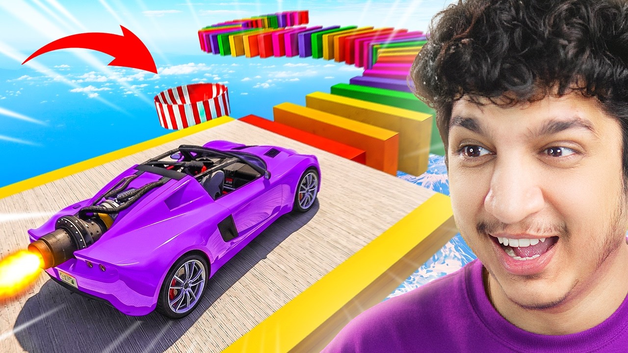 Tu hoga Noobato 😡- GTA 5 Car Parkour Races