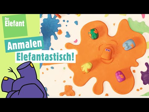elefantastisch! - Wie backt man Pancakes & Die Mini Boings malen sich an | Der Elefant | WDR