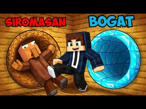 Rage i Kovalski SIROMAŠNI vs BOGATI Izaberi Vrata Bitka u Minecraftu