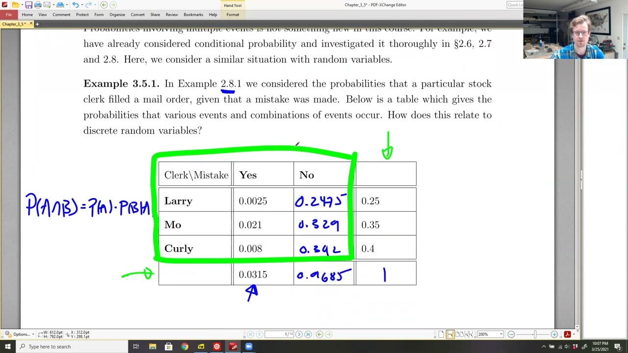 Multivariate Distributions - Part 1
