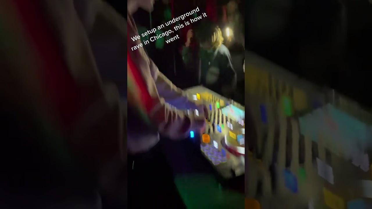 SECRET UNDERGROUND RAVE IN CHICAGO