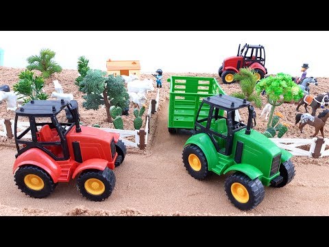 Fiz uma mini fazendinha de brinquedo