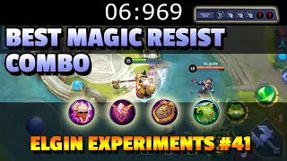 WHAT IS THE BEST MAGIC RESISTANCE COMBINATION? 🎩 - ELGIN EXPERIMENTS #41 - COUNTER MAGIC USERS