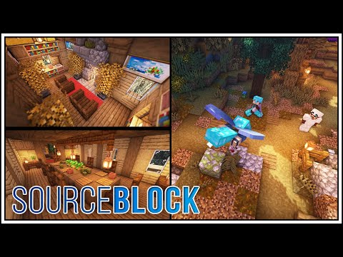 TheMythicalSausage - SourceBlock: Episode 28 - FLIGHT SCHOOL w/ CHIMNEYSWIFT & FWHIP!!! [Minecraft Multiplayer]